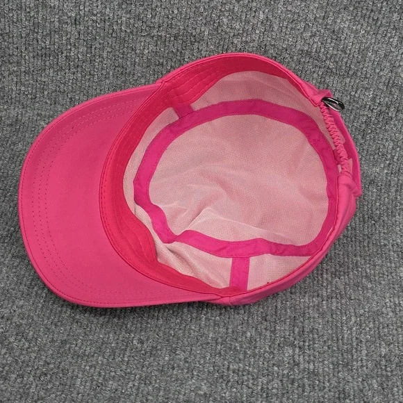 Puma Hat Cap Strap Back Pink Army Cadet Lightweight Run Hike Gym Outdoor Womens - Picture 7 of 12